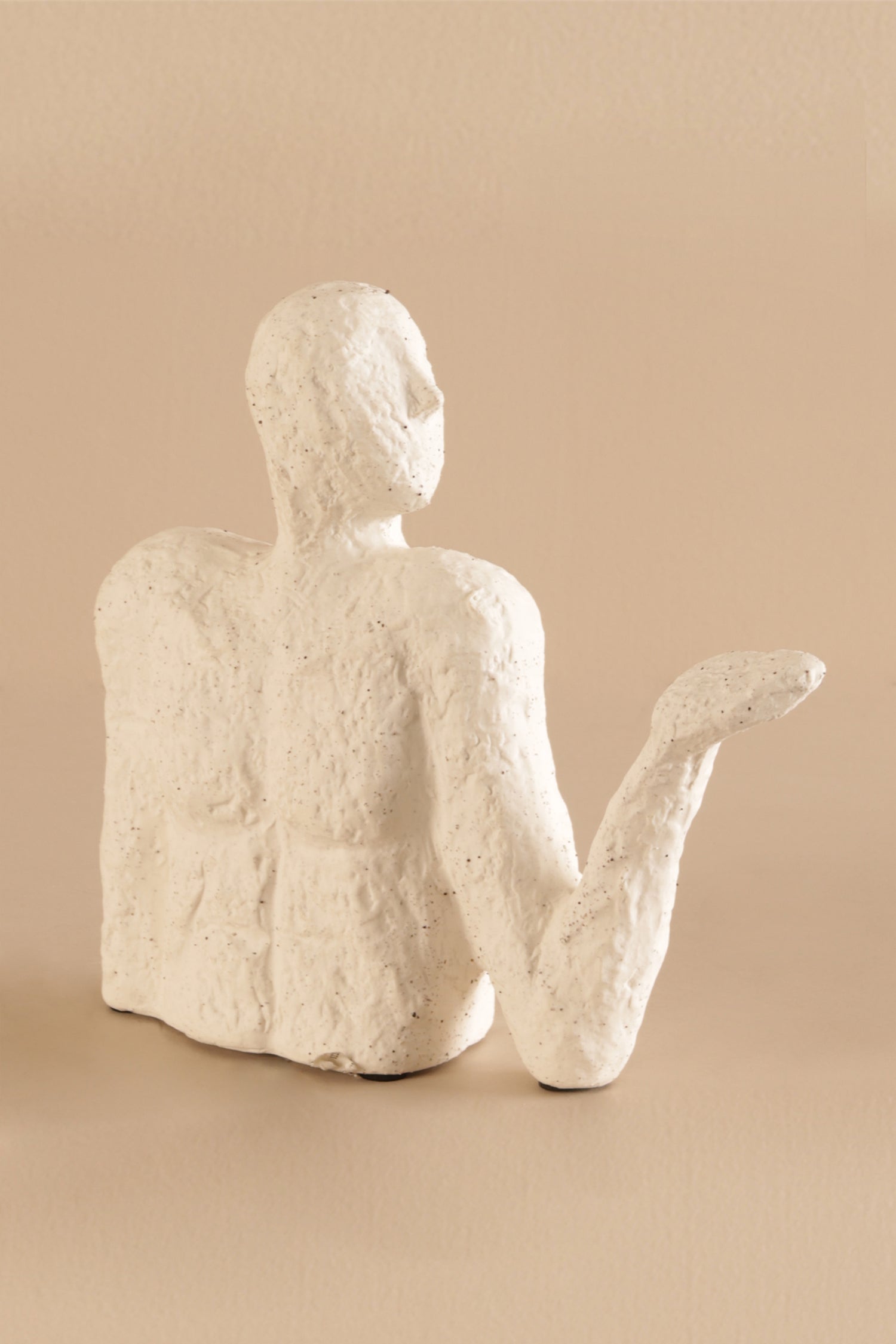 Gestura White Sculpture Decor