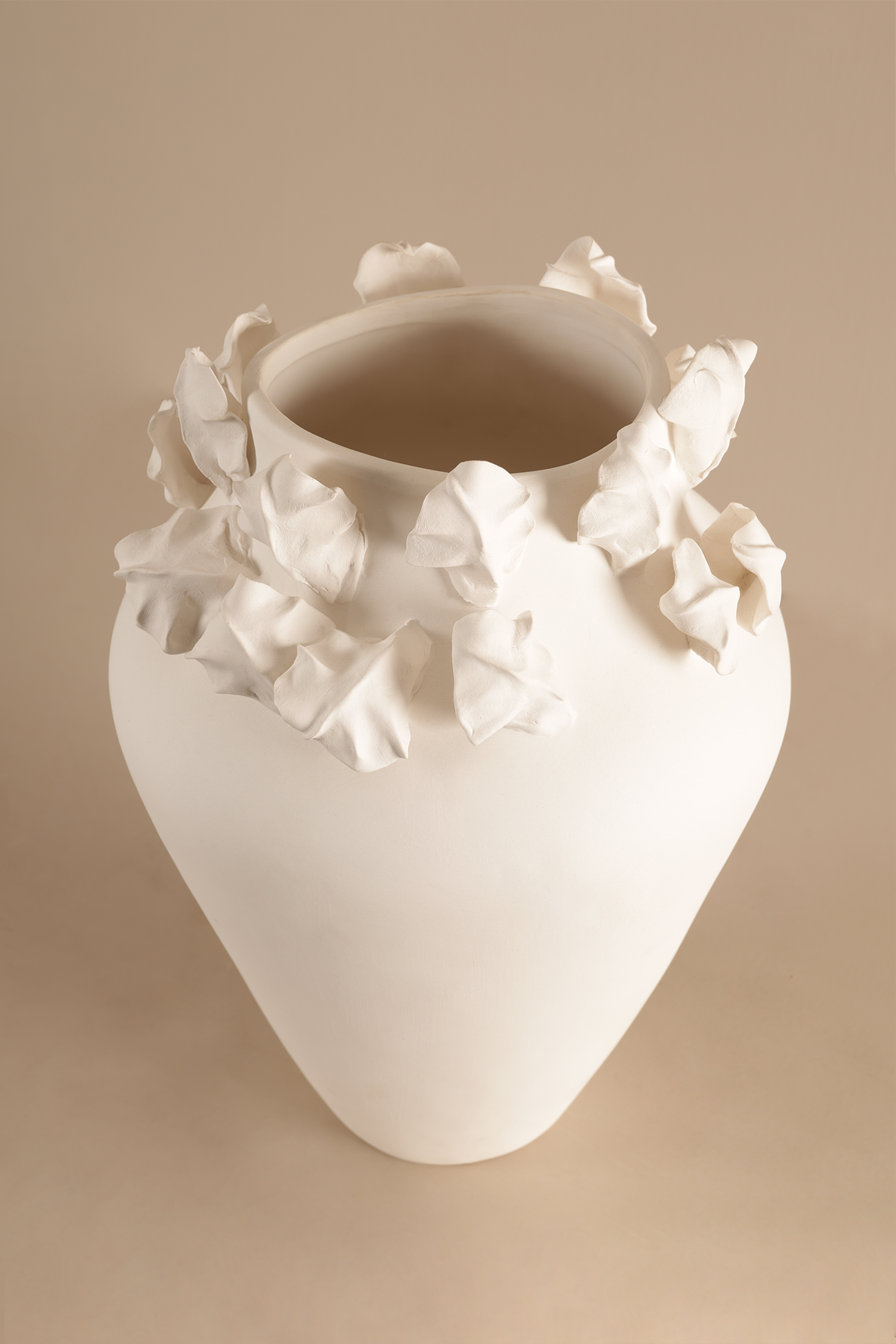 Fioretta WhiteVase - L