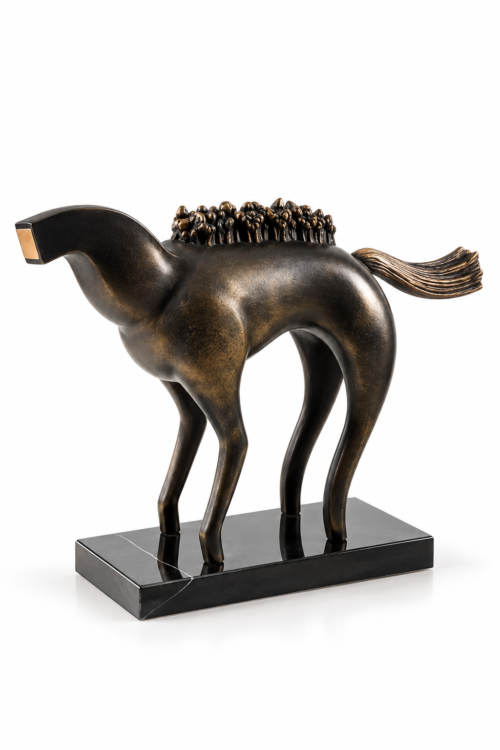 Bronze Equestrian Horse Sculpture