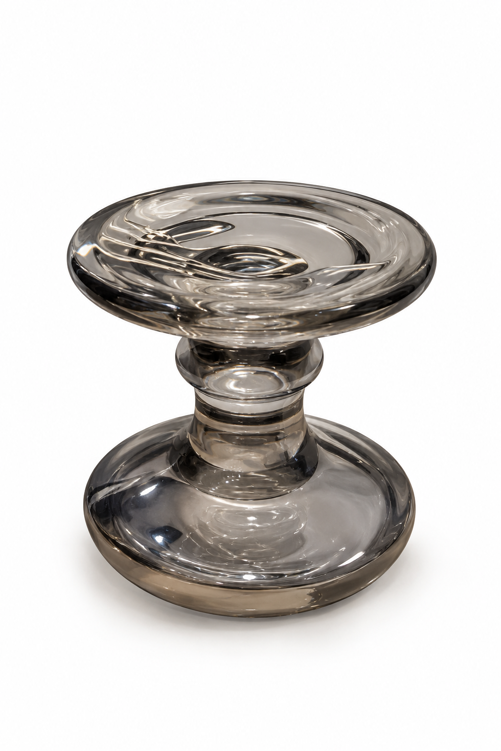 Crystal Pedestal Candle Holder - Small